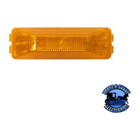 161A 4″X1.25″ Amber LED Marker/ Clearance, P2, Rectangular