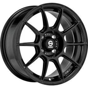 17" Sparco FF 1 Set Of 4 Alloy Wheels 17x7 Et33 Pcd 4x100 For Abarth 500 / 595 / 695