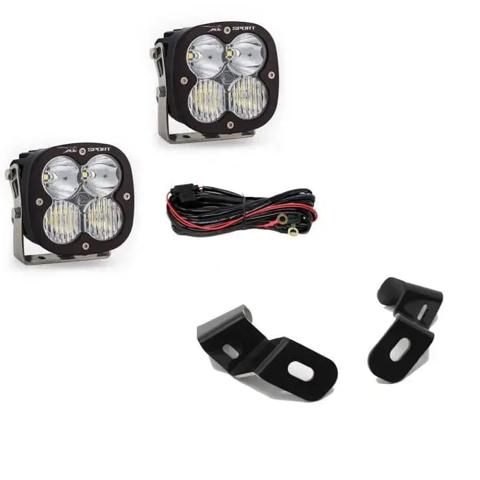 19  Dodge Ram 2500/3500, A-Pillar Kit, XL Driving Combo LED Lights