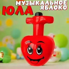 1Pc Apple's Paradise Spinning Top With Lights & Music