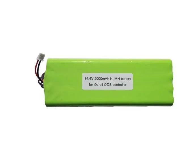 [2 Pack] 2000mAh OZRoll Replacement Battery Premium ODS Control 10 Roller Remote