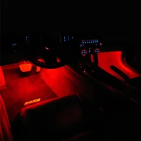 2010-2015 Camaro - Interior Footwell LED Kit w-Dome LED