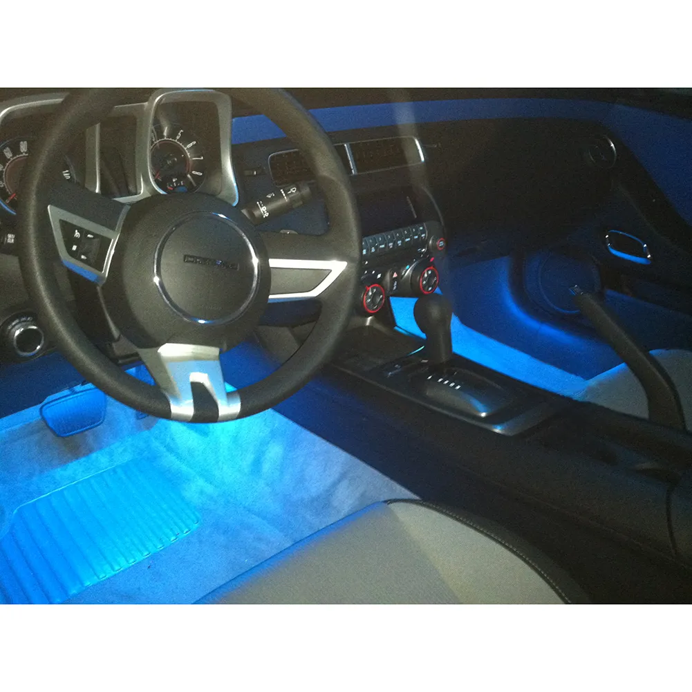 2010-2015 Camaro - Interior Footwell LED Kit w-Dome LED