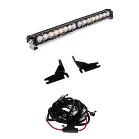 2019 Chevy Silverado S8 Grille Mount with 20" S8 LED Light Bar
