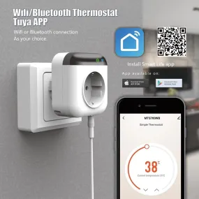 220V Tuya Smart Wifi Thermostat Warm Floor Thermostat Temperature Controller Works with Alexa Google Home