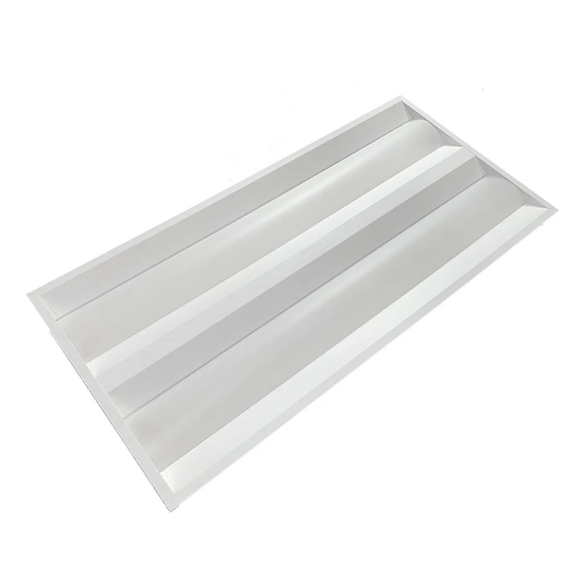 2x4 LED Troffer Retrofit, 3000 Lumens, 4000K, Center Basket