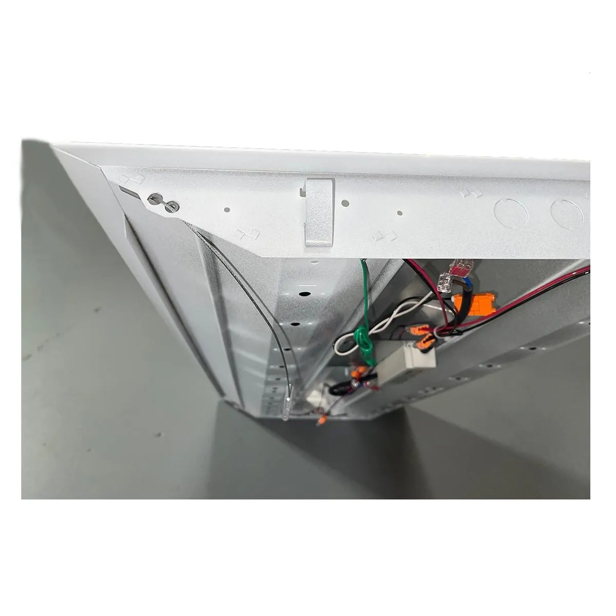 2x4 LED Troffer Retrofit, 3000 Lumens, 4000K, Center Basket