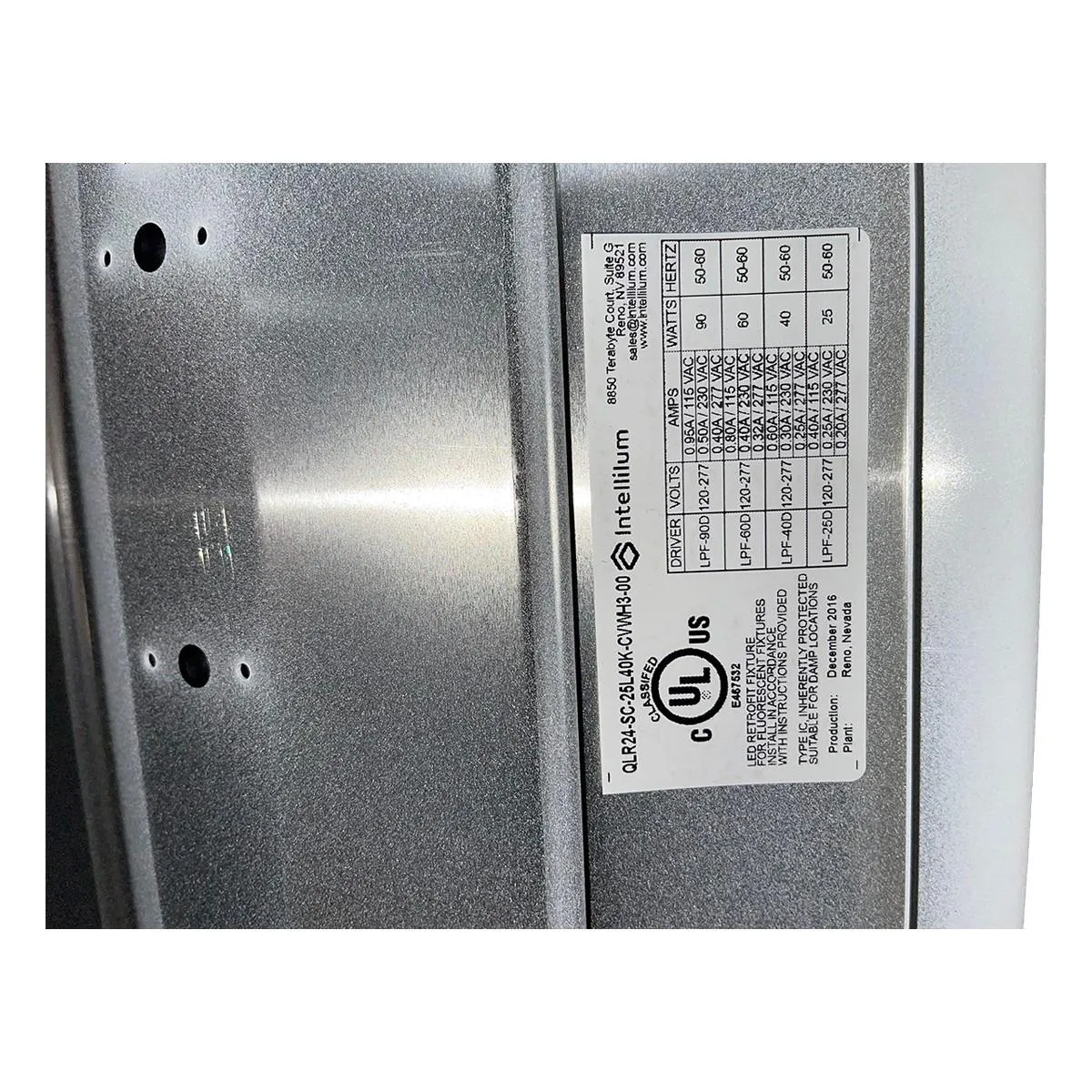 2x4 LED Troffer Retrofit, 3000 Lumens, 4000K, Center Basket