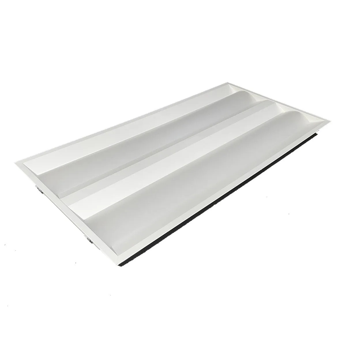 2x4 LED Troffer Retrofit, 3000 Lumens, 4000K, Center Basket