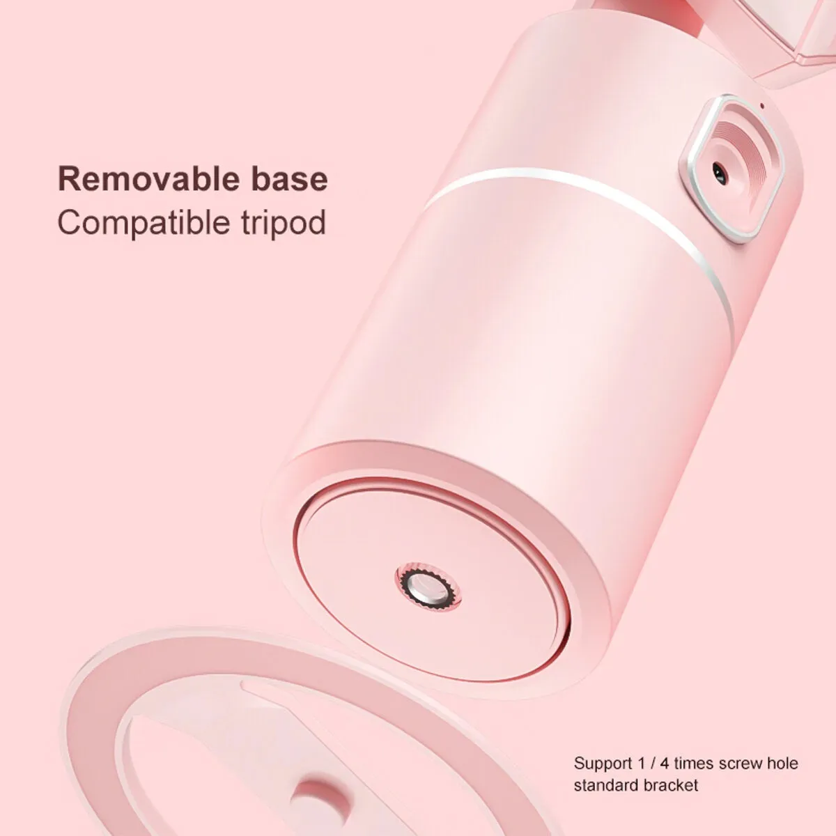 360 Degree Intelligent Rotation Auto AI Recognition Face Object Tracking Gimbal Vlog Shooting Smartphone Holder Stabilizer