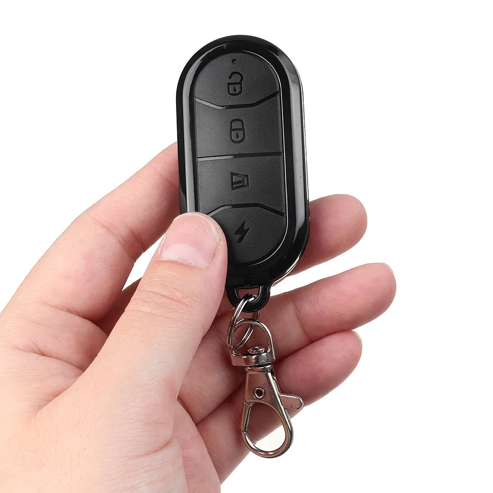 433MHZ 4 Button Copy Remote Control for Barrier Access Control Sliding Door Electric Car