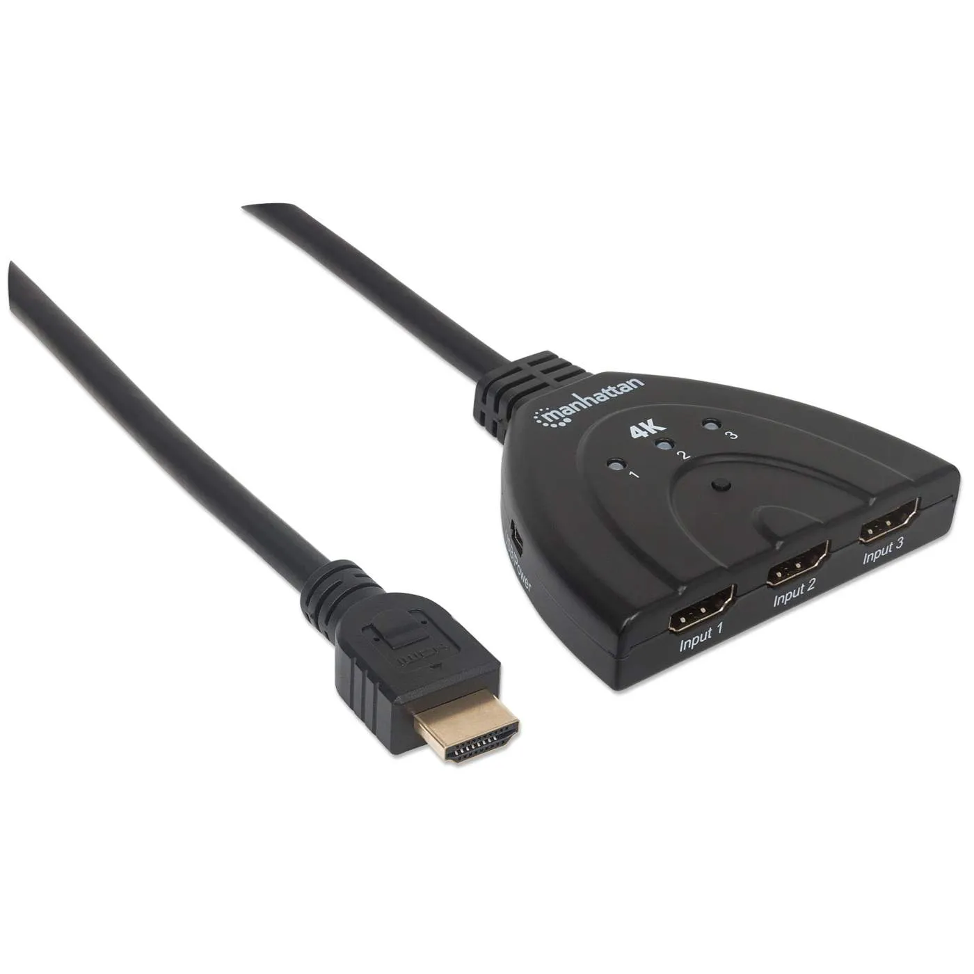 4K 3-Port HDMI Switch