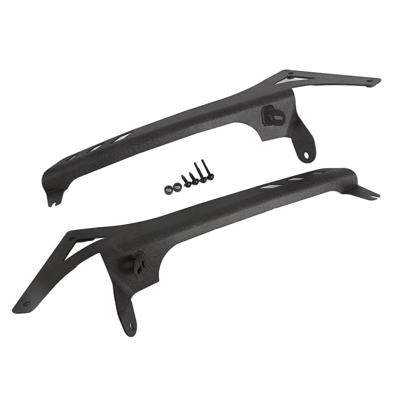 52" Straight Light Bar 2 IN 1 DESIGN Windshield Mounting Brackets for 2018-2021 Jeep Wrangler JL