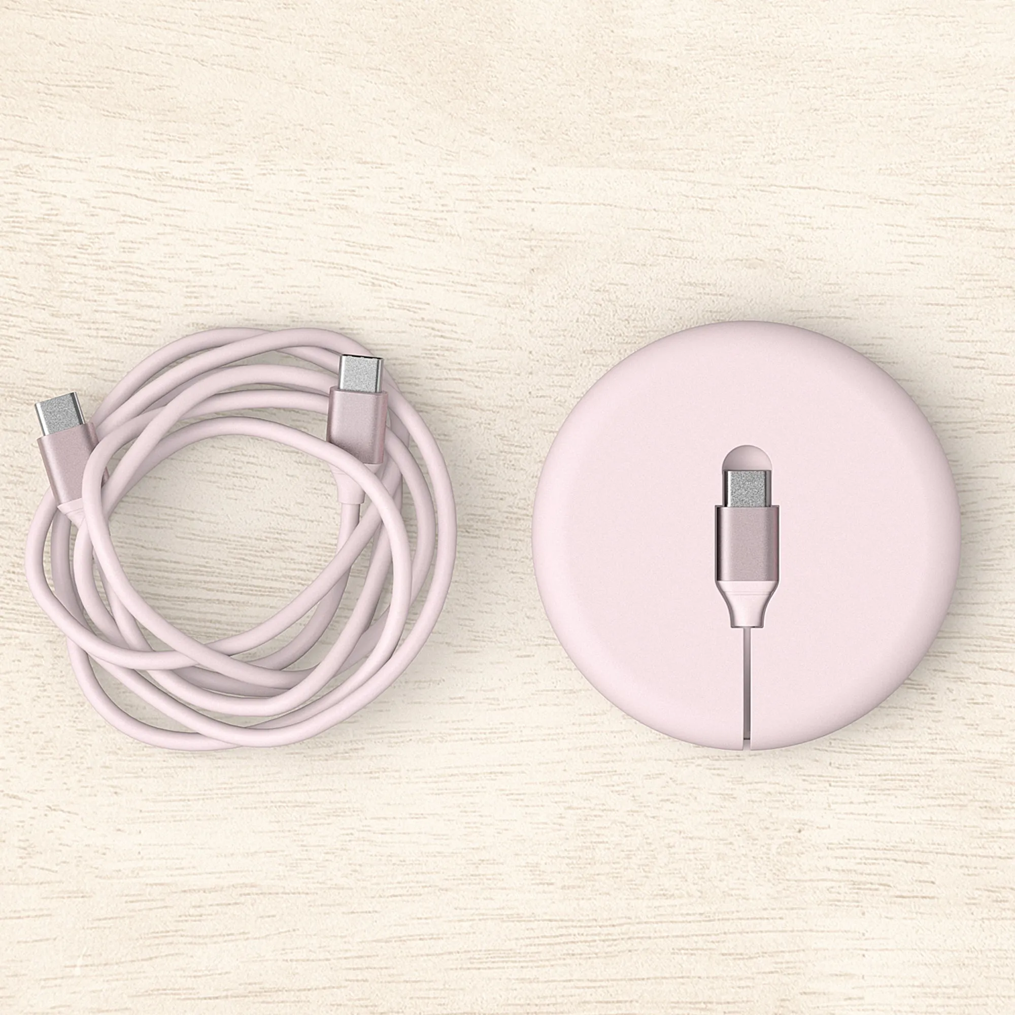6ft USB-C to USB-C Cable with Smart Management - Blush