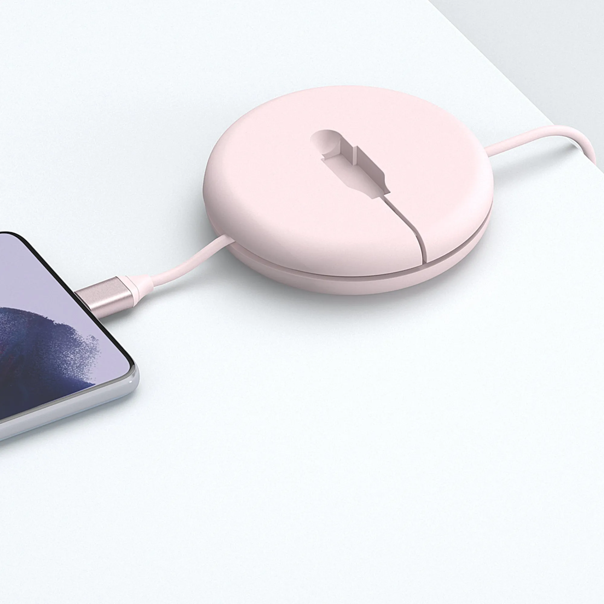 6ft USB-C to USB-C Cable with Smart Management - Blush