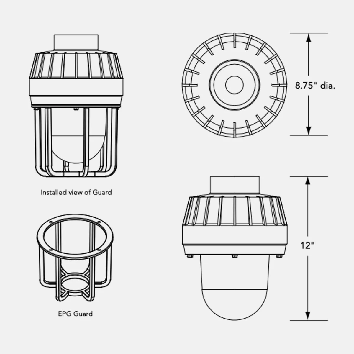 7000 Series Super Explosion-Proof Signal LED Light