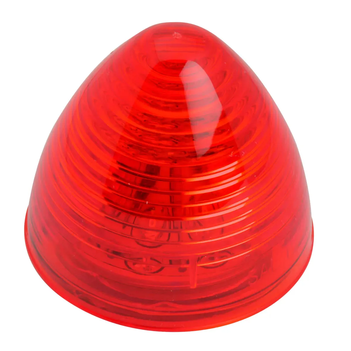79301 2.5" BEEHIVE RED/RED 13-LED LIGHT
