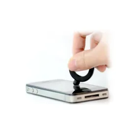 AGESTAR SILICON CAPACITIVE STYLUS RING FOR TOUCH SCREEN BLACK/BLUE COLOUR