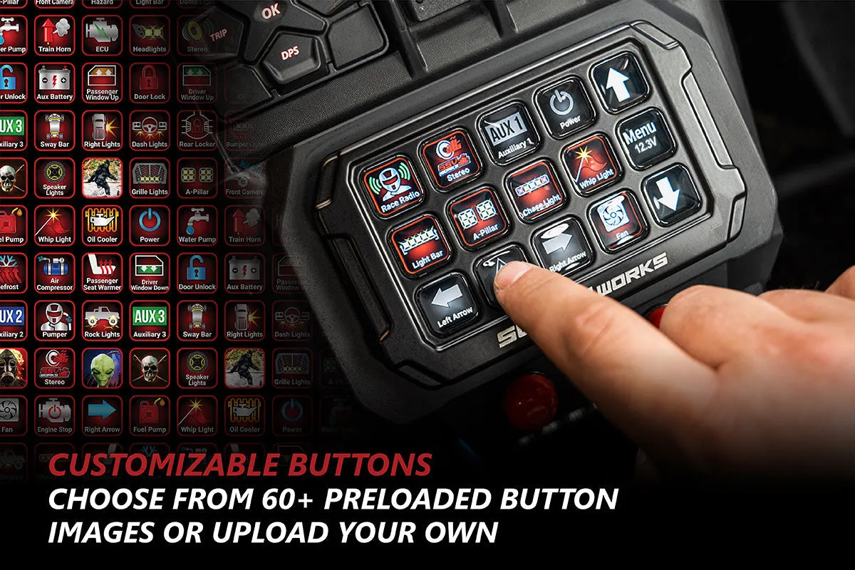 Alpha12 Digital Smart Switcher with 12-Outputs and Rollcage Mount