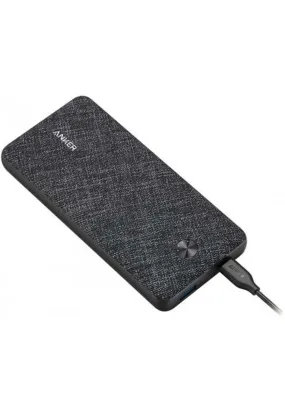 Anker  - Powercore III Slim 10000mAh Power Bank - Fabric Black