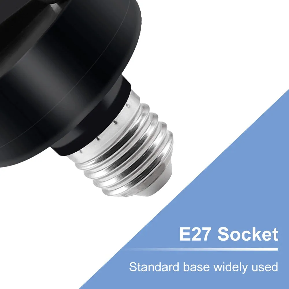 As seen on TV 40W 60W 80W Foldable LED Bulbs E27 Garage Light 85-220V for Indoor, Outdoor, Commercial, Workshop Lighting, Ceiling Lamp For Home
