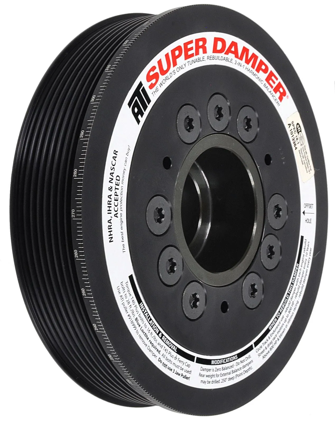 ATI Super Damper Serpentine Series Harmonic Balancers ATI918620UN