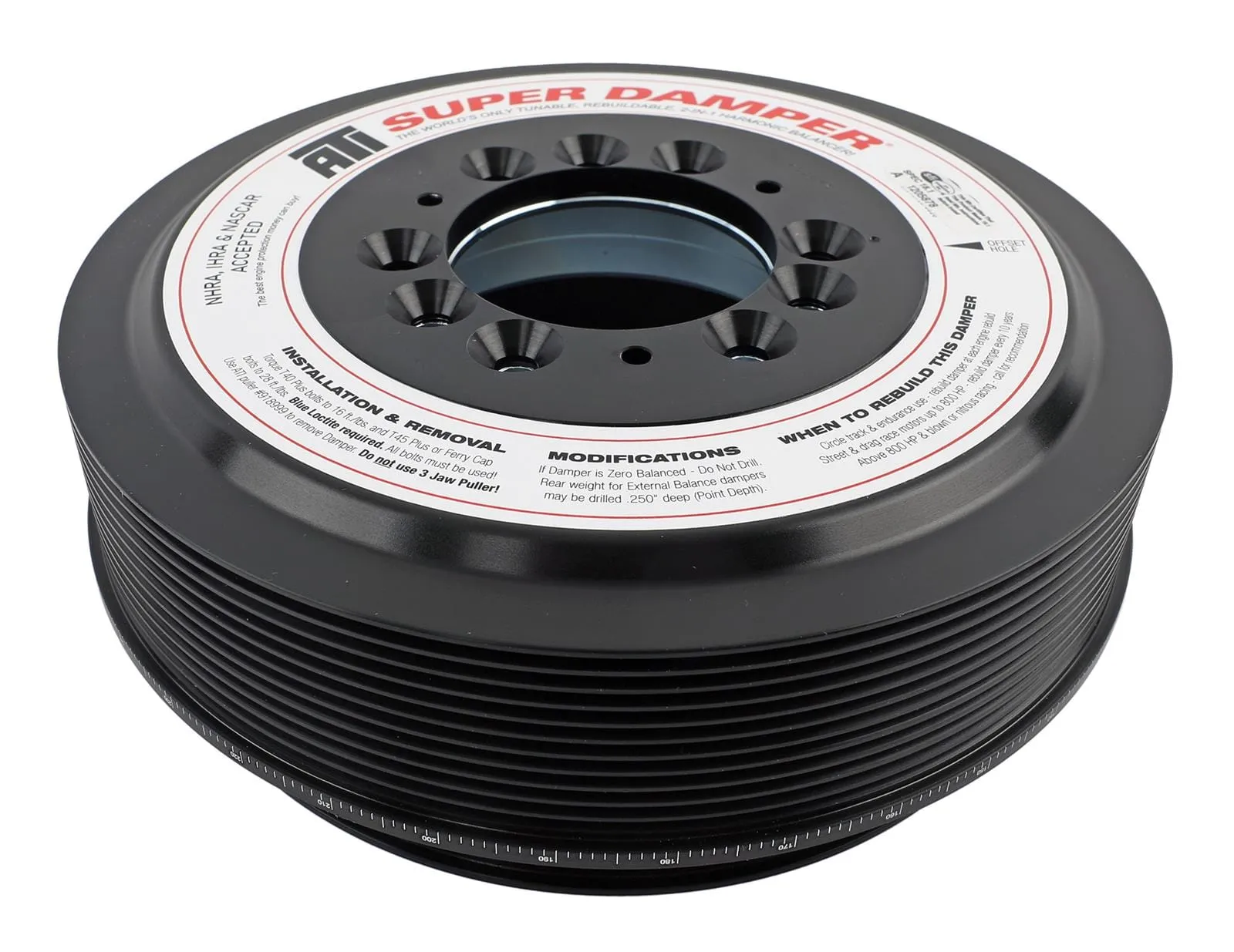 ATI Super Damper Serpentine Series Harmonic Balancers ATI918624