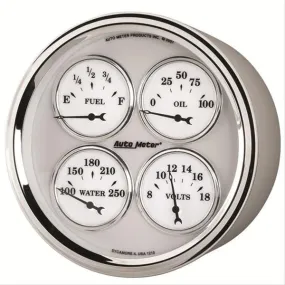 AutoMeter Old Tyme White II Analog Gauge Kits 1210