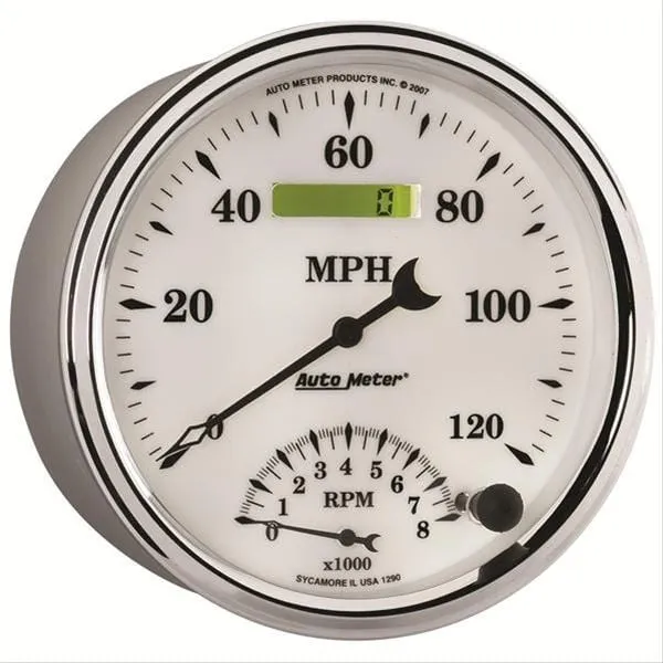 AutoMeter Old Tyme White II Analog Gauge Kits 1290