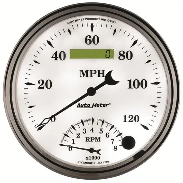 AutoMeter Old Tyme White II Analog Gauge Kits 1290