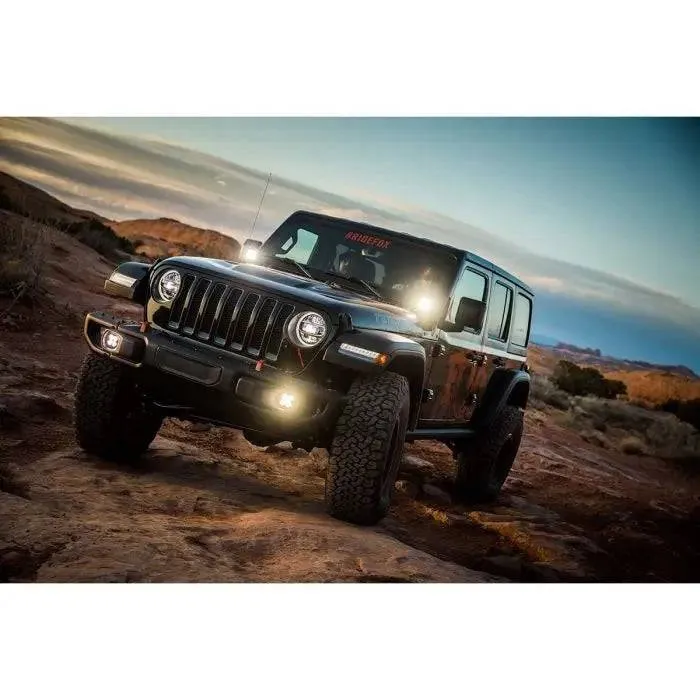 Baja Designs Jeep JL / JT Squadron-R SAE Fog Pocket Kit