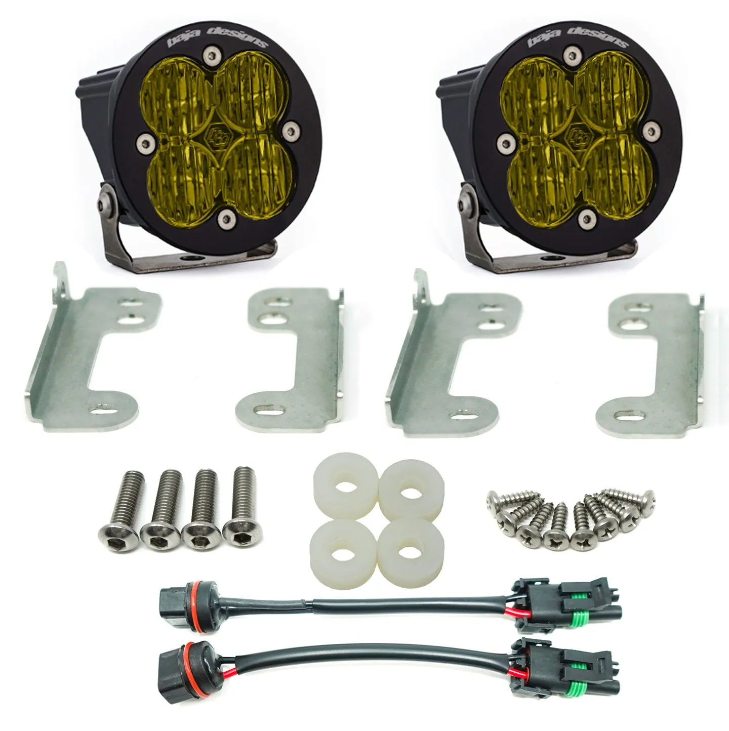 Baja Designs Jeep JL/JT, SAE, Fog Pocket Kits