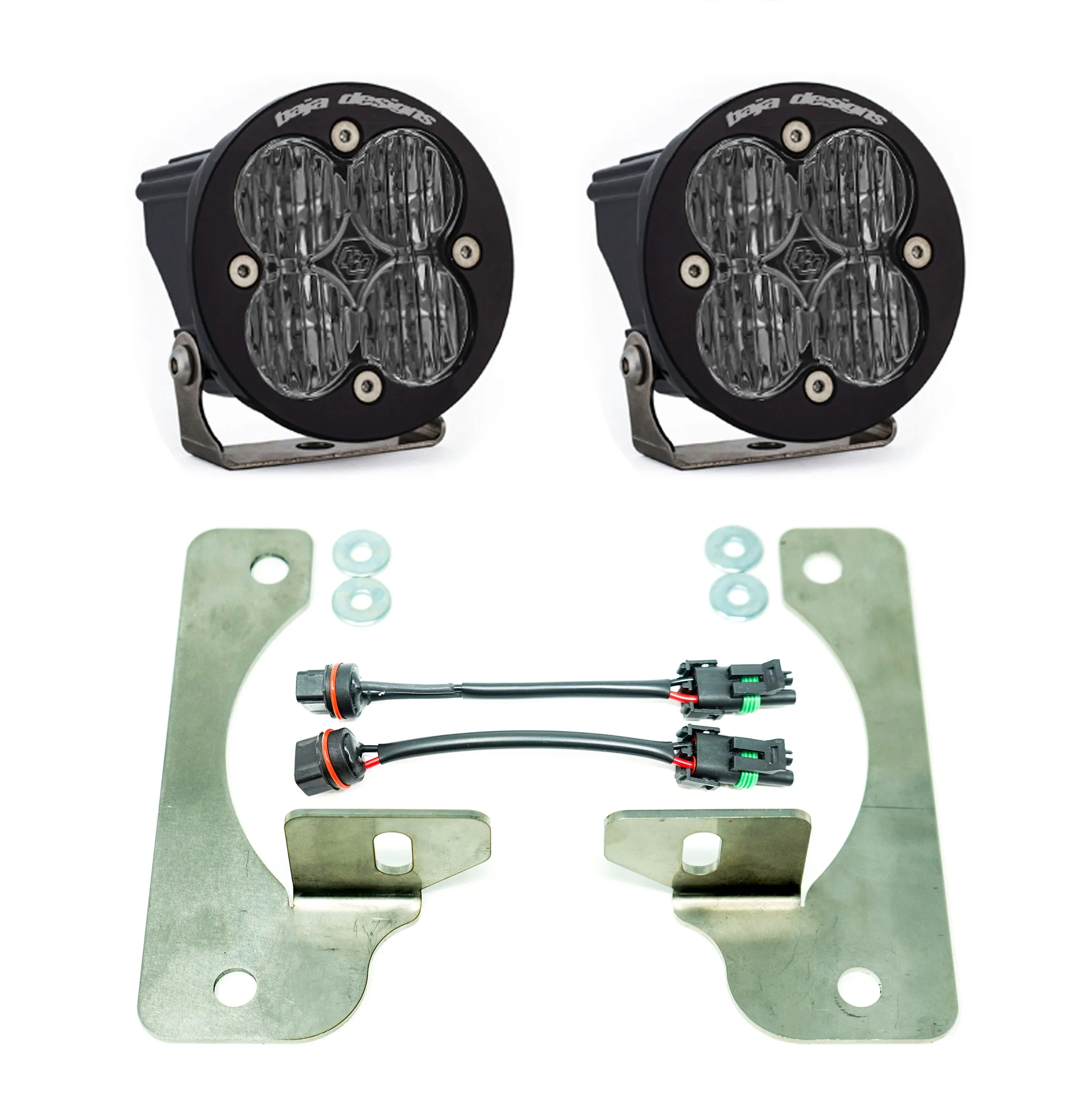 Baja Designs Jeep JL/JT, SAE, Fog Pocket Kits