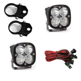 Baja Designs - Squadron Pro LED Light Pod Kit w/ A-Pillar 1.75" Mounts