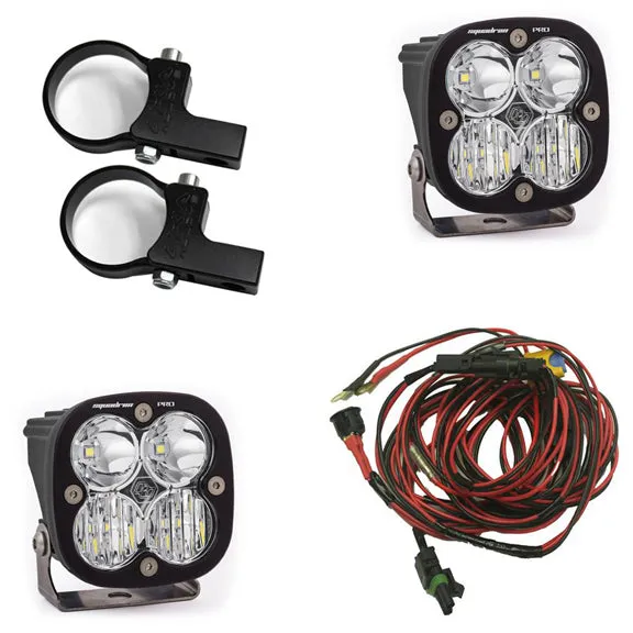 Baja Designs - Squadron Pro LED Light Pod Kit w/ Horiz 1.75" Mounts