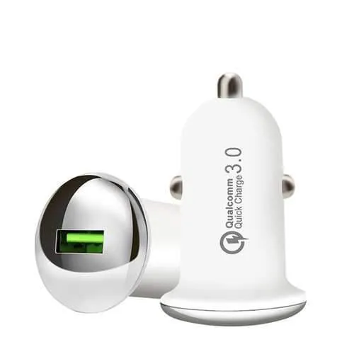 Bakeey LED Indicator QC3.0 Fast Car Charger For iPhone X 8Plus Oneplus 5t Redmi 5Plus Mate 10Pro S9 
