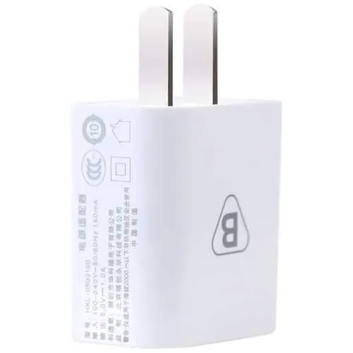 BIAZE M1 5V 1A Travel USB Charger Adapter For Tablet Cell Phone