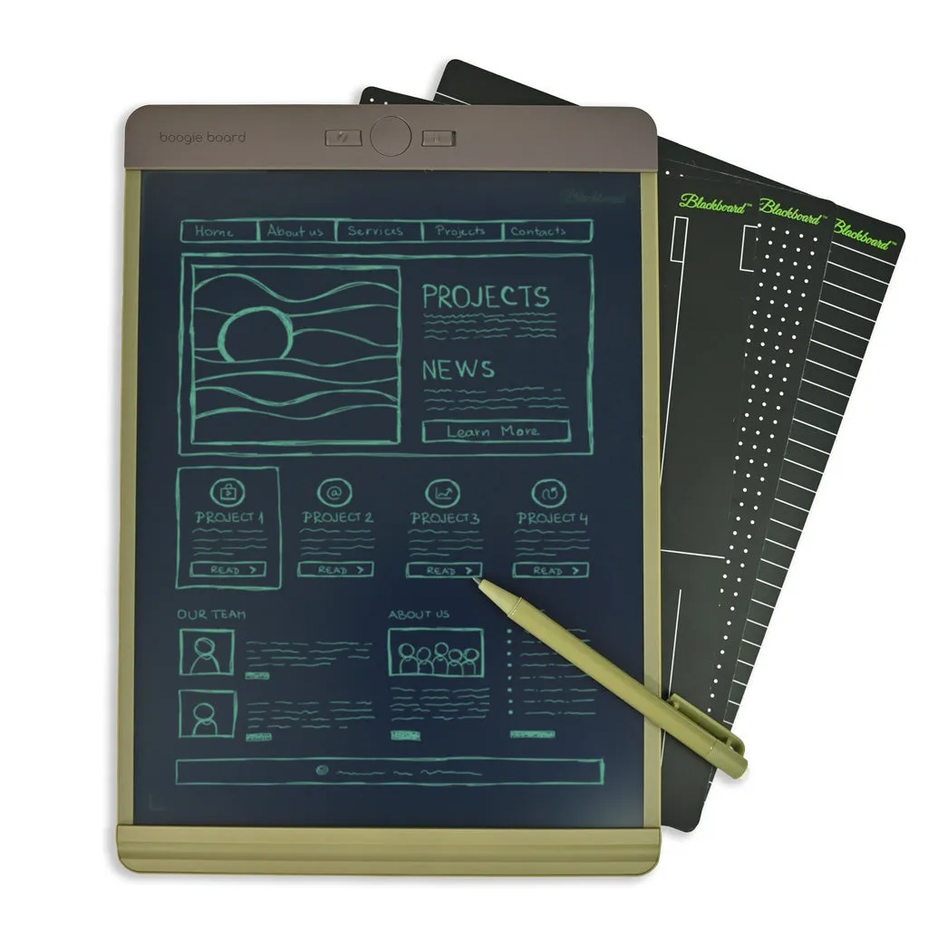 Blackboard™ Smart Scan Reusable Notebook - Letter Size