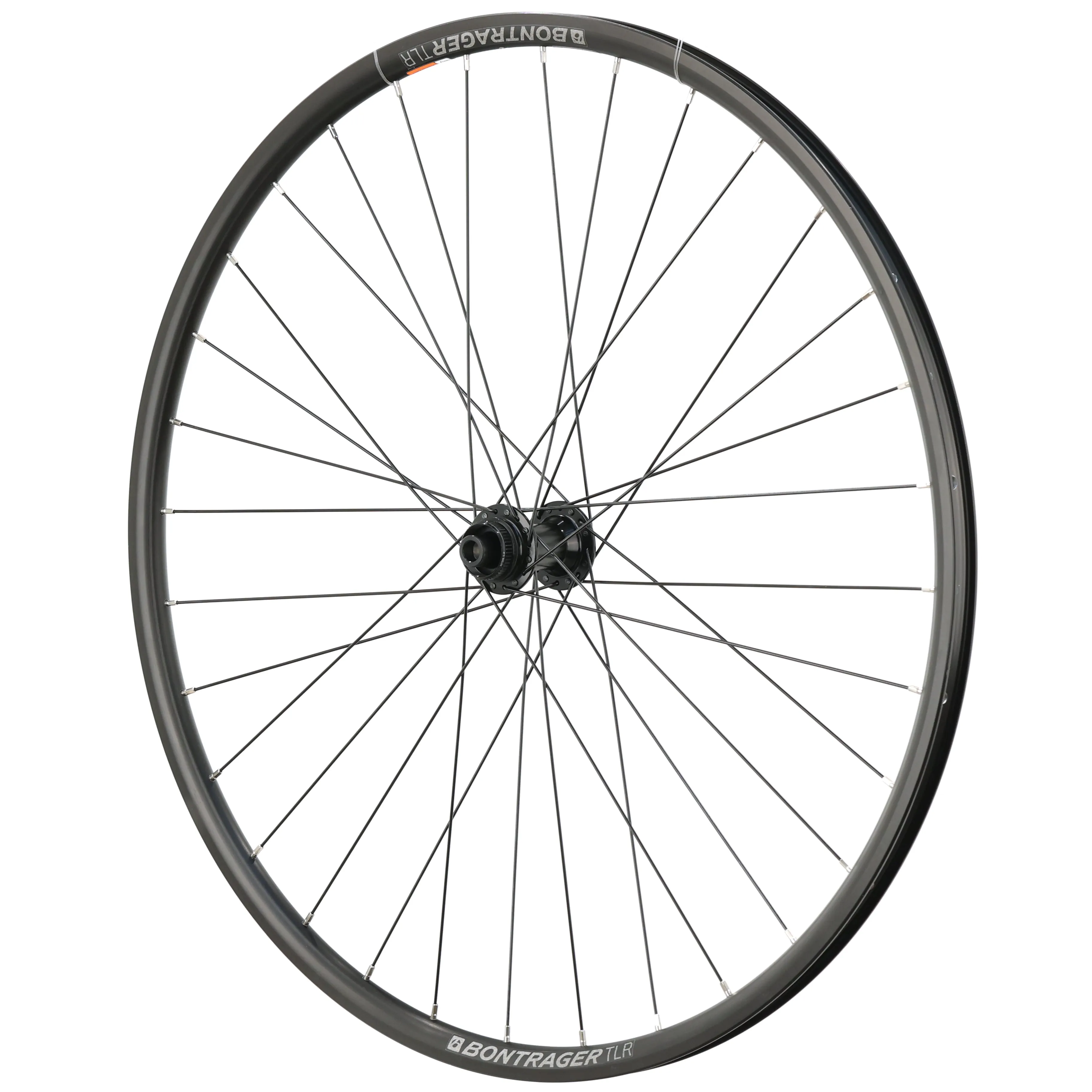 Bontrager TLR 700c Front MTB Wheel, 100mm Hub, Centerlock Disc, Thru Axle