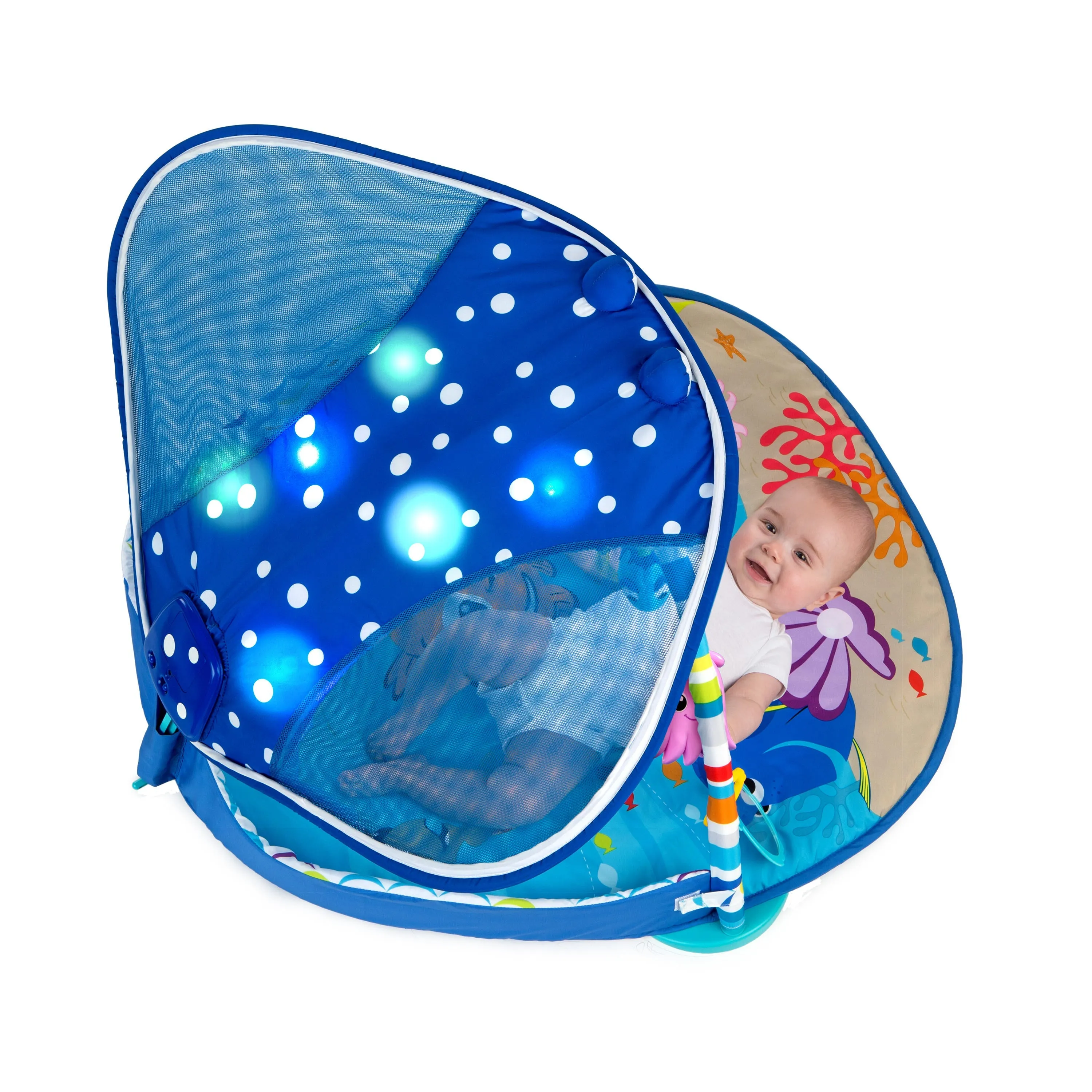 BRIGHT STARTS DISNEY BABY FINDING NEMO MR. RAY OCEAN LIGHTS & MUSIC GYM
