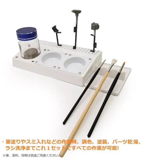 Brush Painting All in One Tray