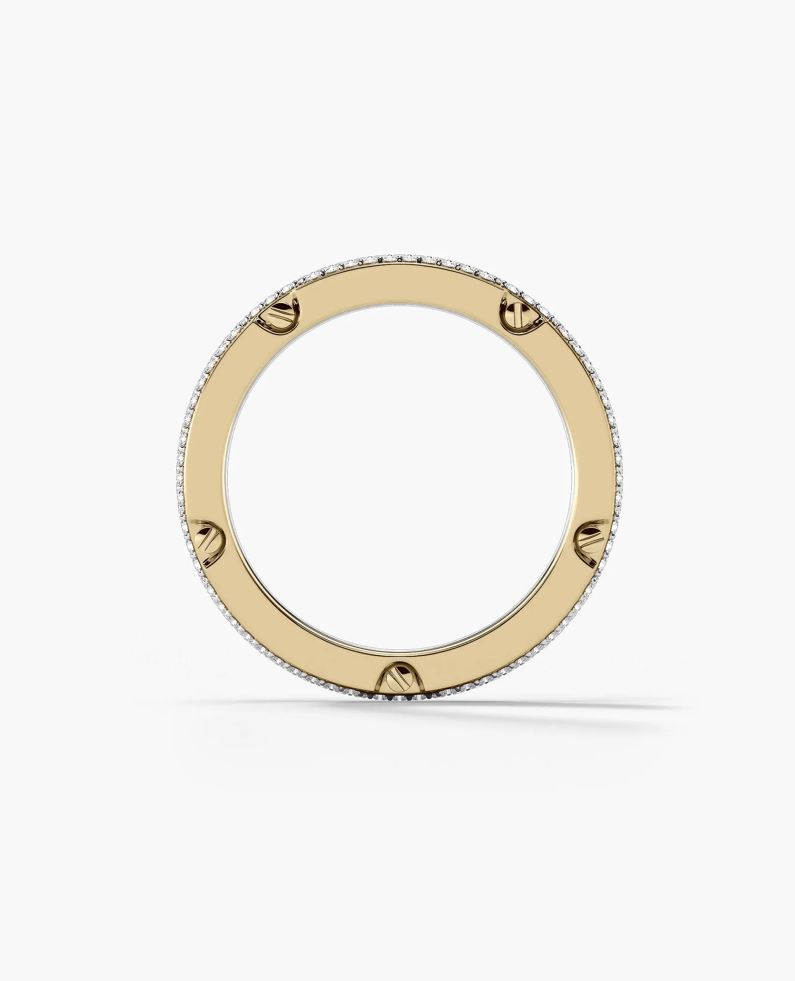 CABARRUS Two-Tone Gold Ring with 0.85ct Diamonds