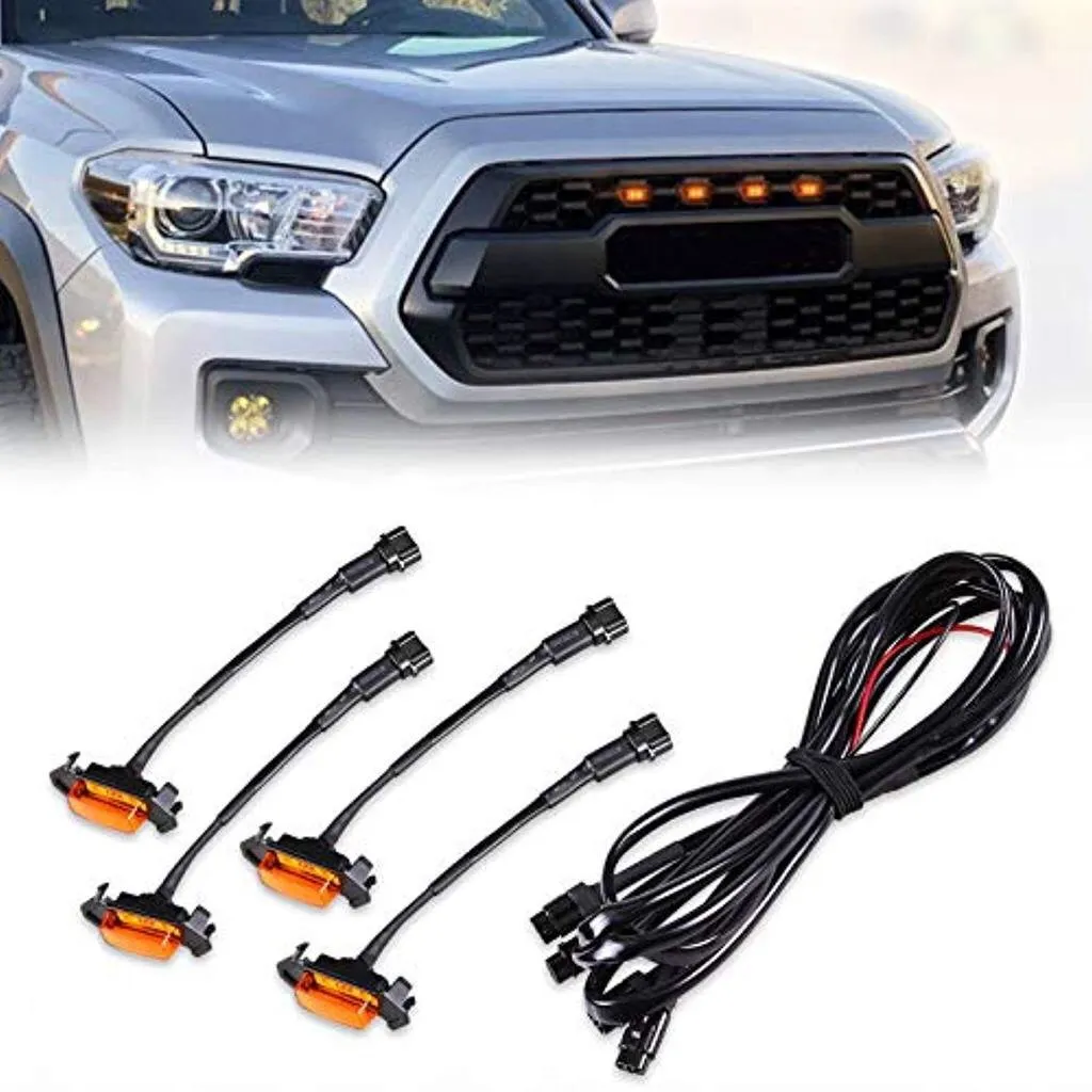 Cali Raised LED 2016-2022 Toyota Tacoma TRD Pro Grille Raptor LED Light Kit
