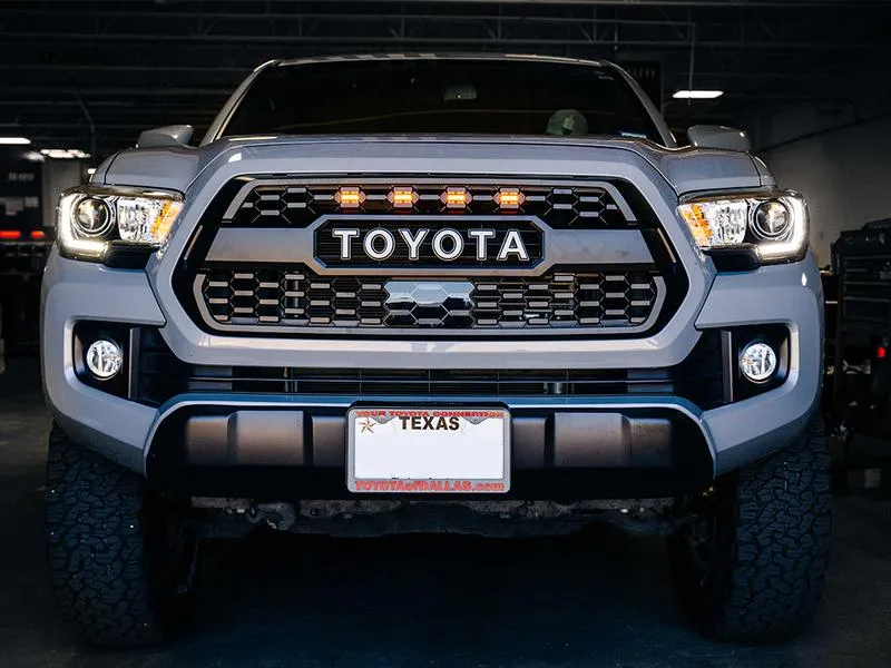 Cali Raised LED 2016-2022 Toyota Tacoma TRD Pro Grille Raptor LED Light Kit