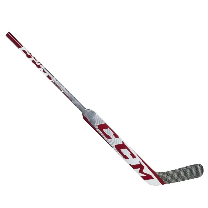 CCM EFLEX5 Pro Senior Goalie Stick (White/Red)