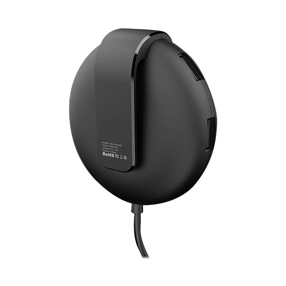Chargehub V6 Shareable Car Charger Power Up To 6 Devices, Black