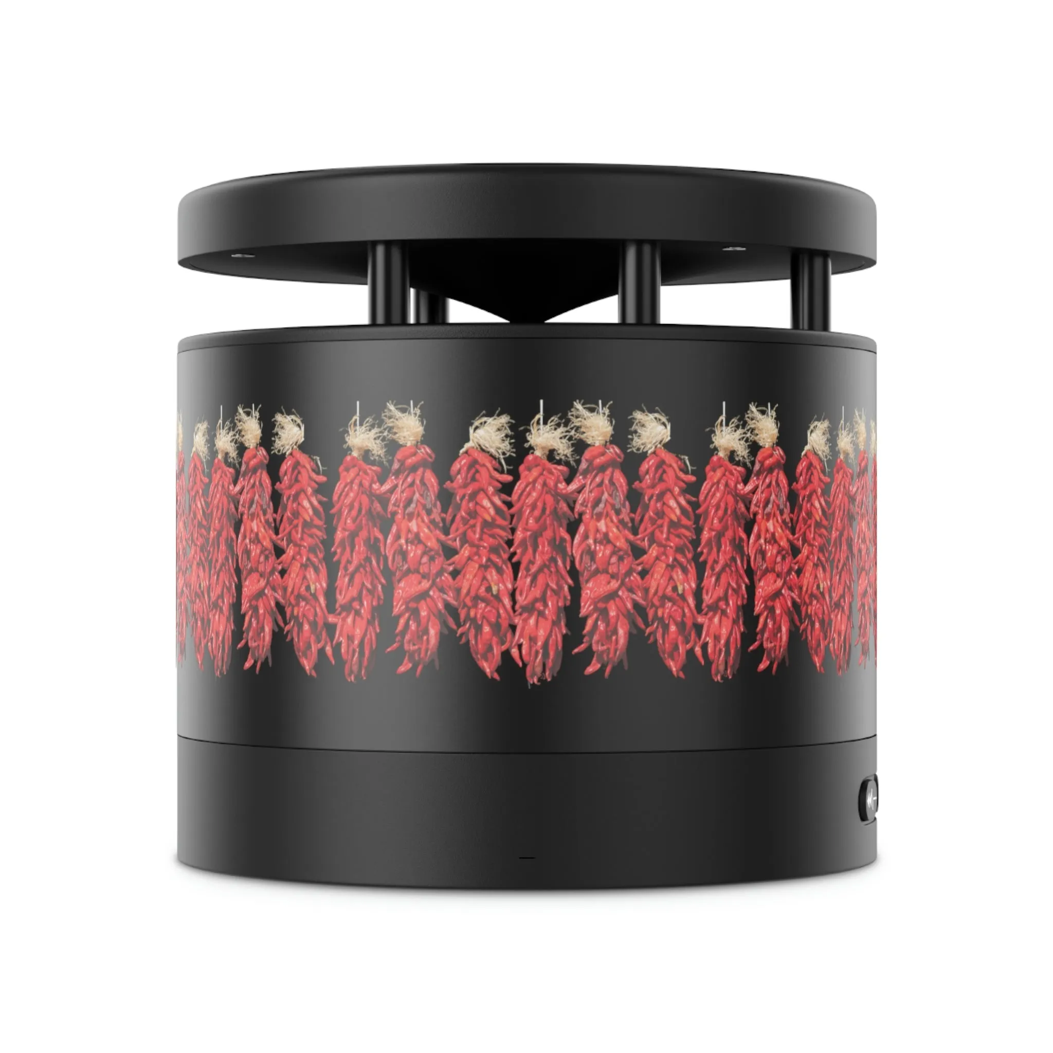 Chile Chili Ristras Metal Bluetooth Speaker and Wireless Charging Pad