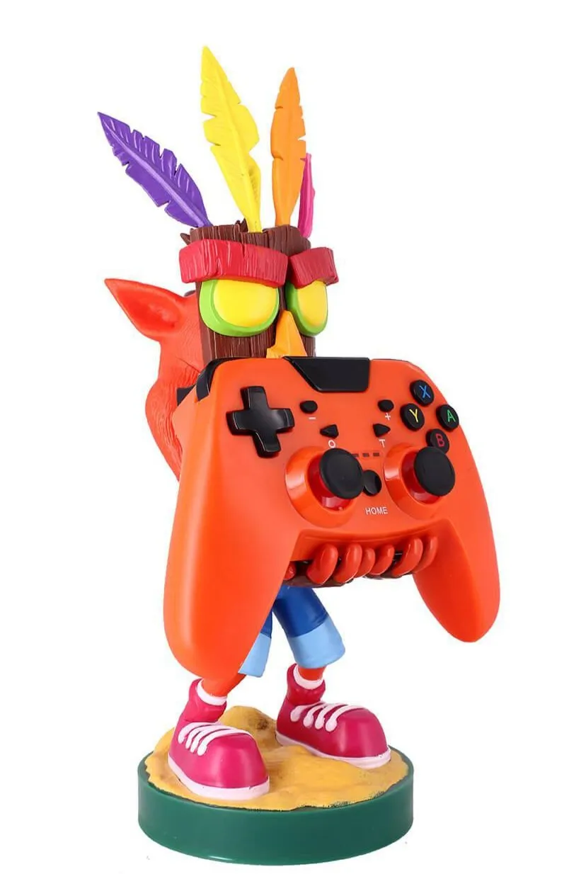 Crash Bandicoot: Crash Aku Aku Cable Guys Controller Holder and Phone Stand