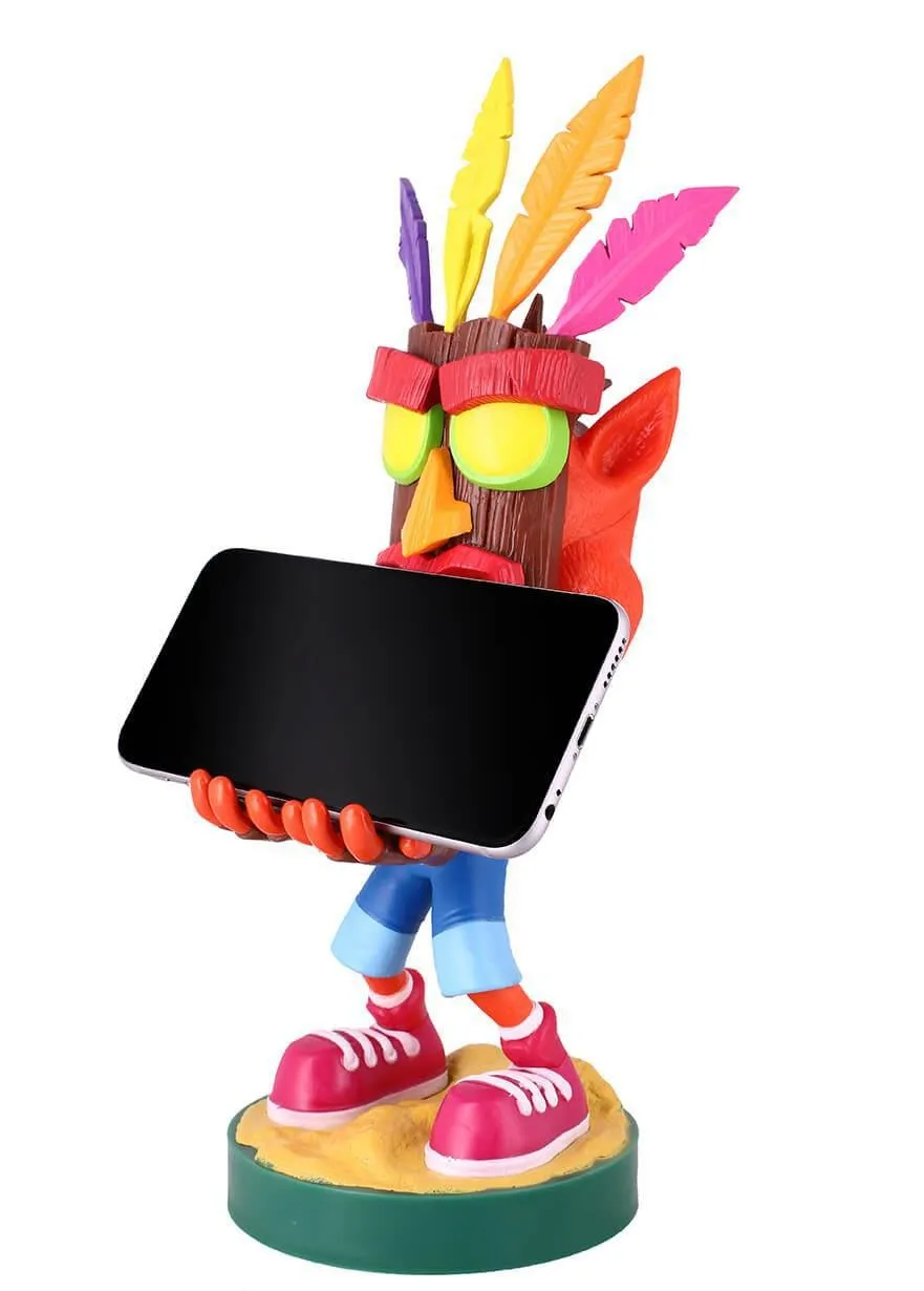 Crash Bandicoot: Crash Aku Aku Cable Guys Controller Holder and Phone Stand