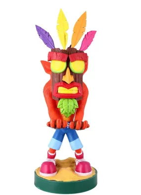 Crash Bandicoot: Crash Aku Aku Cable Guys Controller Holder and Phone Stand